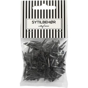 Blå klippede søm 12mm 50gr.