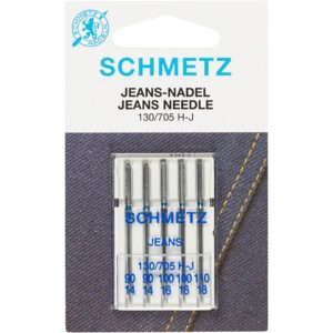 Maskinnål jeans - Schmetz str. ass. 5 stk.