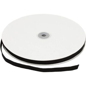 Linnings-elastik 10mm 25m, Sort
