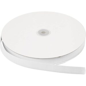 Linnings-elastik 20mm 25 M, Hvid