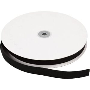 Linnings-elastik 20mm 25 M, Sort