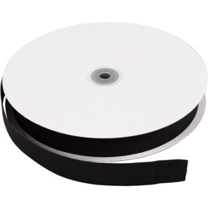 Linnings-elastik 25mm 25m, Sort