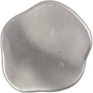 Pynteknap metal 18mm Sølv