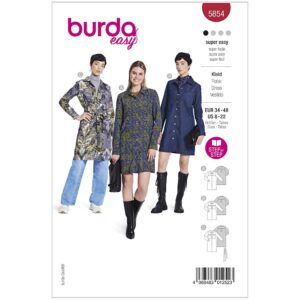 Burda mønster, Kjole