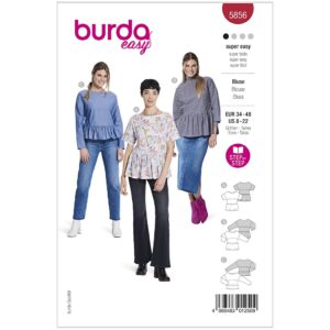 Burda mønster, Bluse