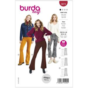 Burda mønster, Bukser