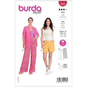 Burda mønster, Bukser