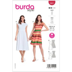Burda mønster, Kjole
