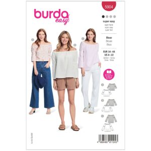 Burda mønster, Bluse