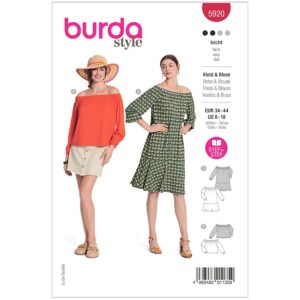 Burda mønster, Kjole og bluse