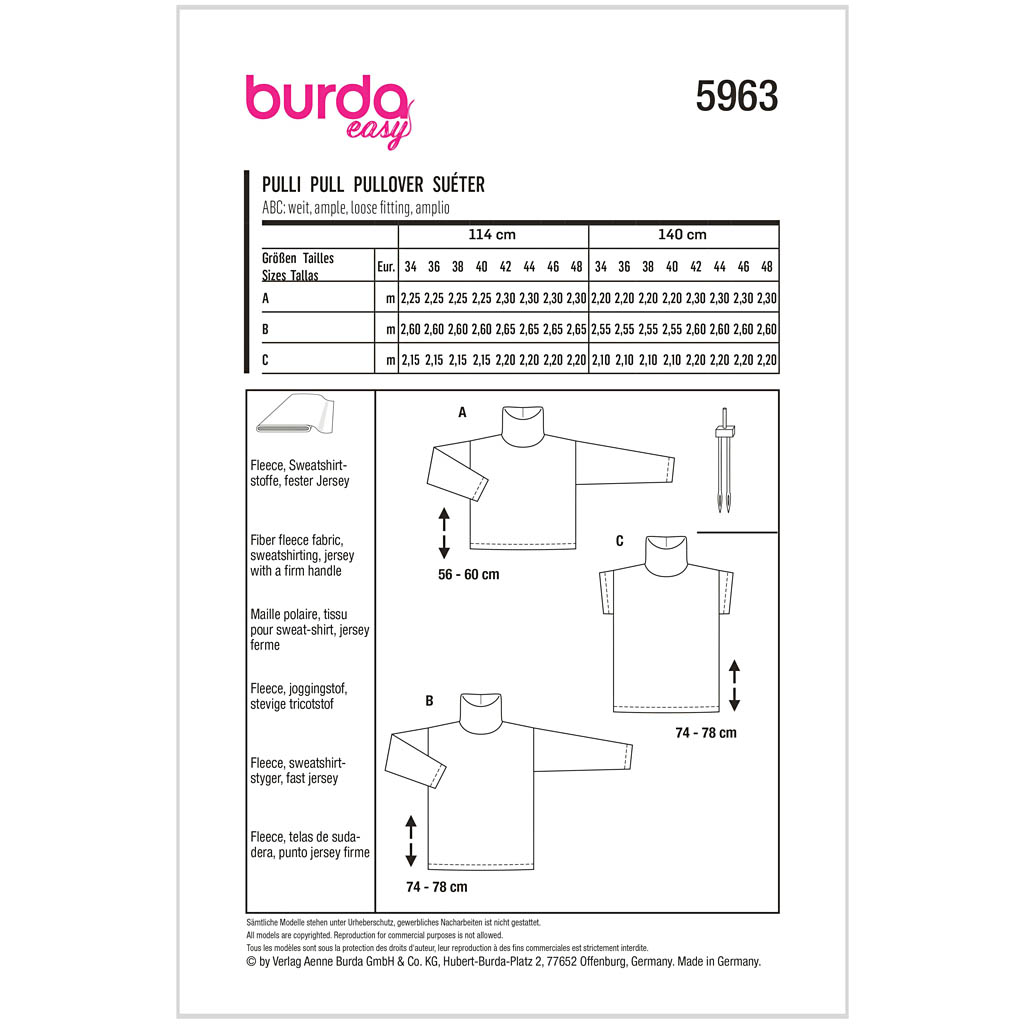 Burda mønster, Toppe - Billede 2