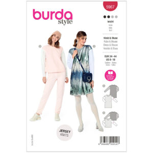 Burda mønster, Kjole og bluse