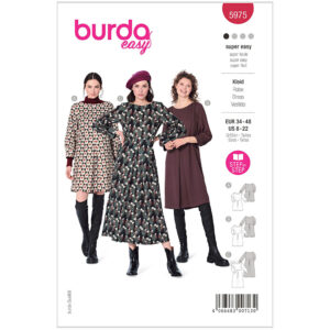 Burda mønster, Kjole