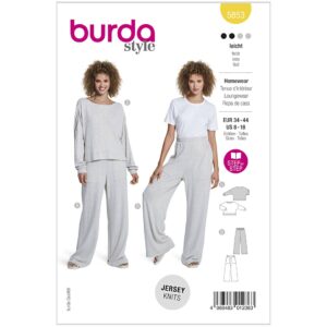 Burda mønster, Hjemmedragt