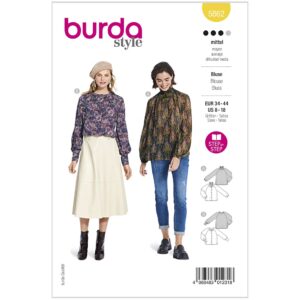 Burda mønster,  Bluse