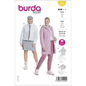 Burda mønster, Jakke