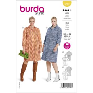 Burda mønster, Kjole