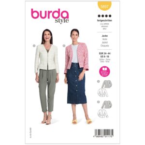 Burda mønster, Jakke