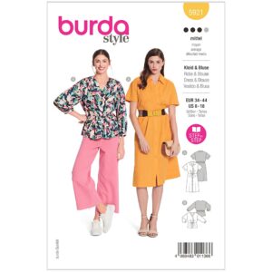 Burda mønster, Kjole og top