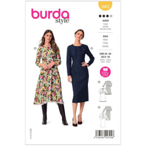 Burda mønster, Kjole