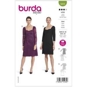 Burda mønster, Kjole