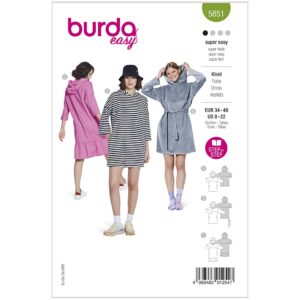 Burda mønster, Kjole