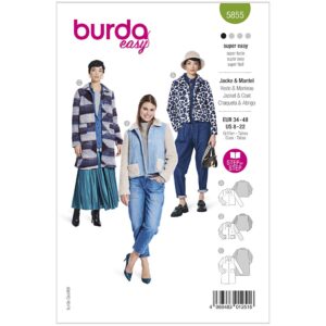 Burda mønster, Jakke