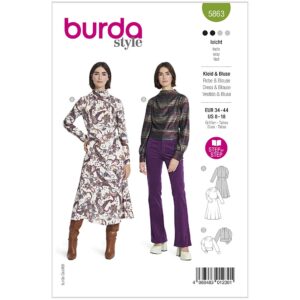 Burda mønster, Kjole og bluse