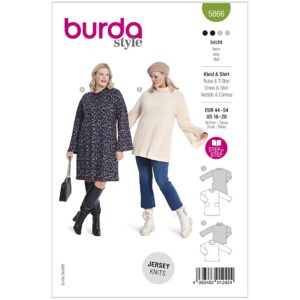 Burda mønster, Kjole og top