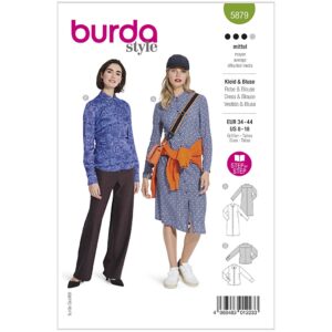 Burda mønster, Kjole og bluse