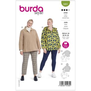Burda mønster, Jakke