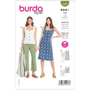Burda mønster, Kjole og bluse