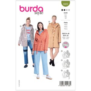 Burda mønster, Parka