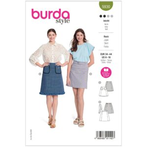 Burda mønster, Nederdel