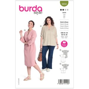 Burda mønster, Kjole og bluse