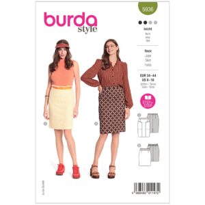 Burda mønster, Nederdel