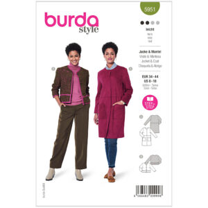 Burda mønster, Jakke og frakke
