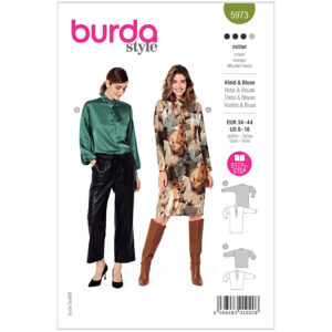 Burda mønster, Kjole og bluse