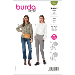 Burda mønster, Bluse