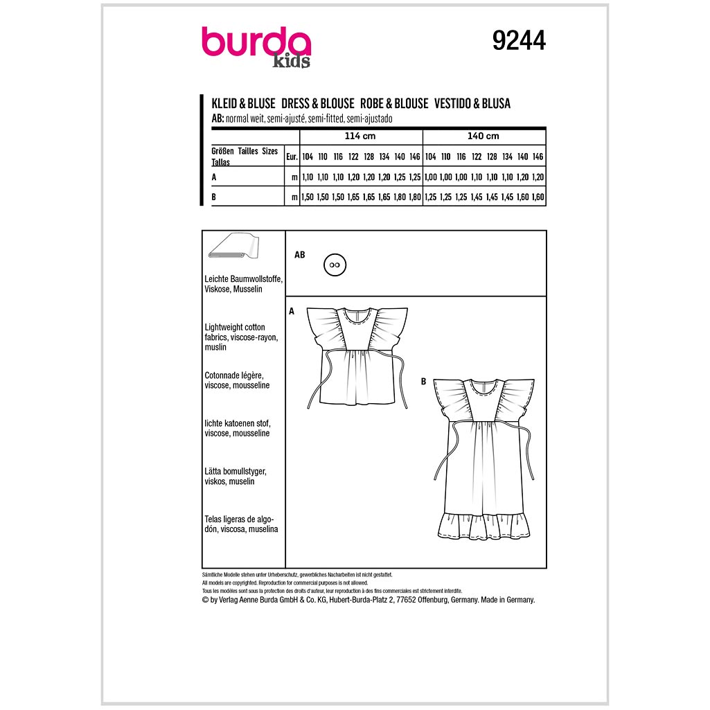 Kjole og bluse - Billede 2