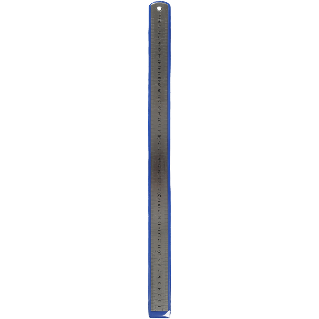 Stållineal, L: 50 cm, 1 stk. - Billede 2