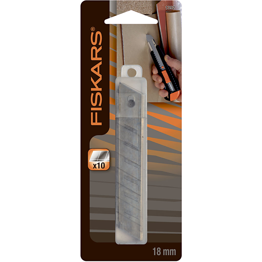Knivblade, B: 18 mm, 10 stk./ 1 pk. - Billede 2
