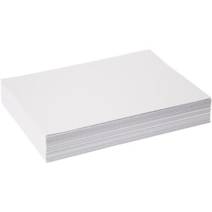 Tegnepapir, hvid, A4, 210x297 mm, 80 g, 500 ark/ 1 pk.
