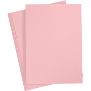 Papir, lyserød, A4, 210x297 mm, 80 g, 20 stk./ 1 pk.
