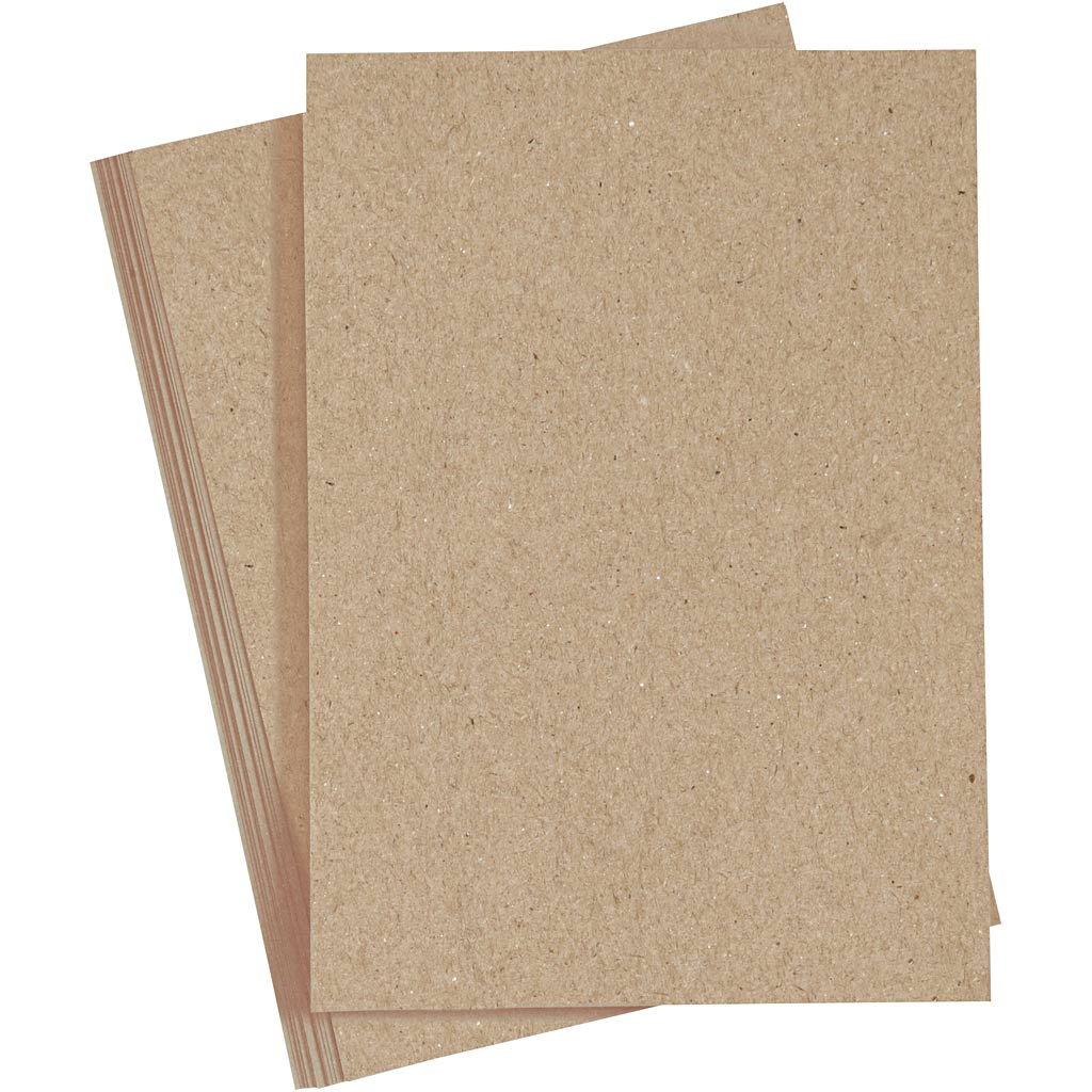 Karton, natur, A4, 210x297 mm, 220 g, 10 stk./ 1 pk.