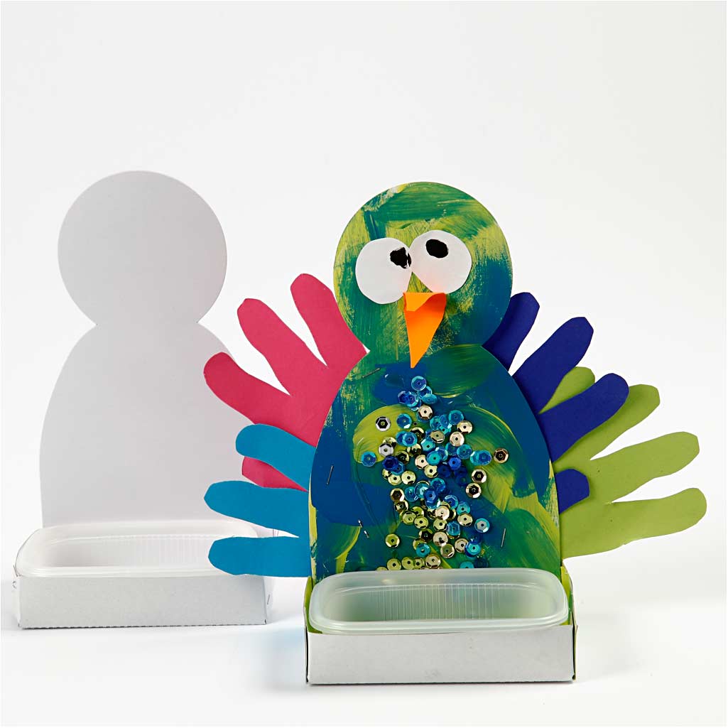 Karsebakke-figur, hvid, krop, H: 20 cm, 6 sæt/ 1 pk. - Billede 8