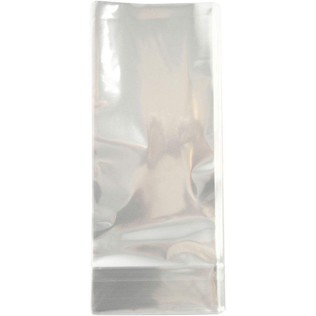 Cellofanpose, H: 22,5 cm, str. 9x6,5 cm, 200 stk./ 1 pk. - Billede 2