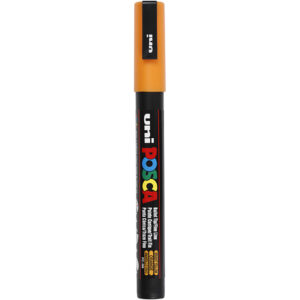 Posca Tusch, bright yellow, nr. PC-3M, streg 0,9-1,3 mm, 1 stk.