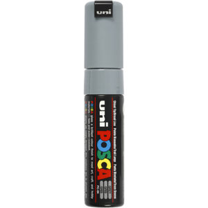 Posca Tusch, grå, nr. PC-8K, streg 8 mm, 1 stk.