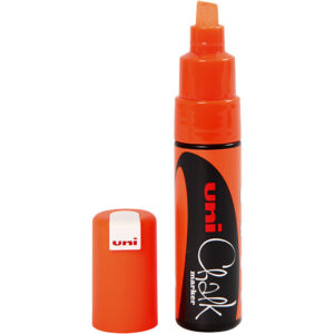 Chalk Marker, neon orange, streg 8 mm, 1 stk.